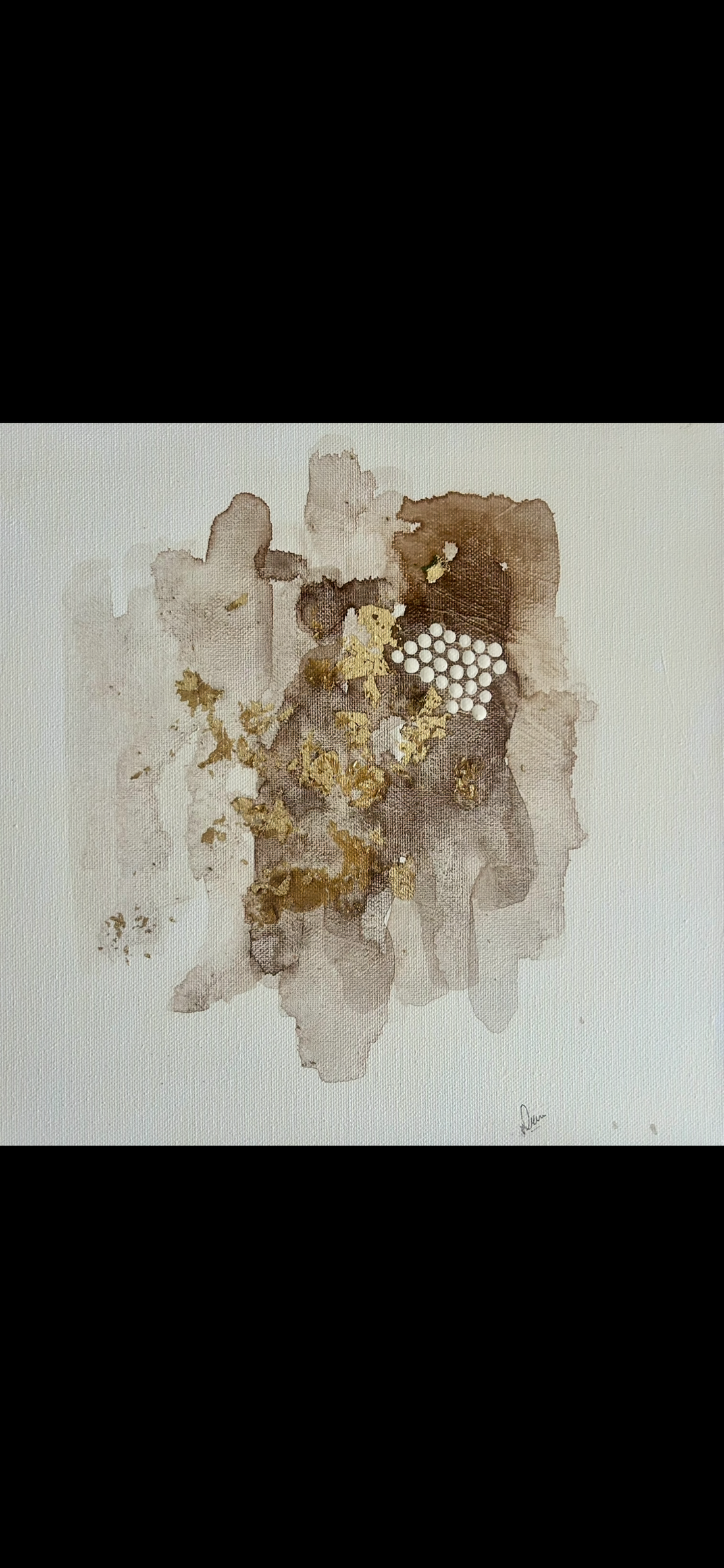 "The Sands" 33 x 33 cm