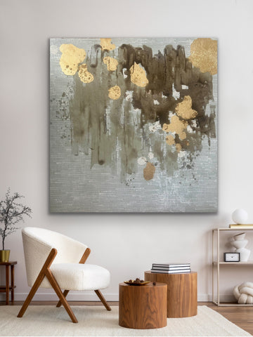 "Whispered Earth" 122 x 122cm