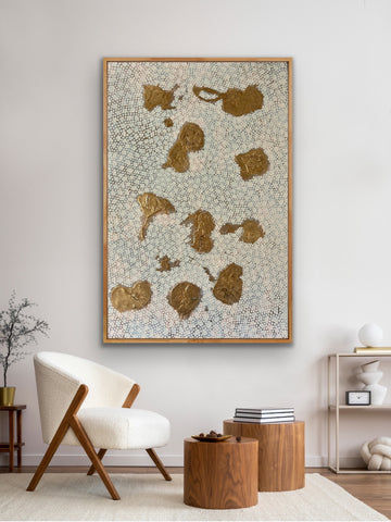"Fragments of Silence" 62 x 92cm
