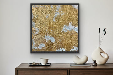 "Struck Gold" 33 x 33 cm