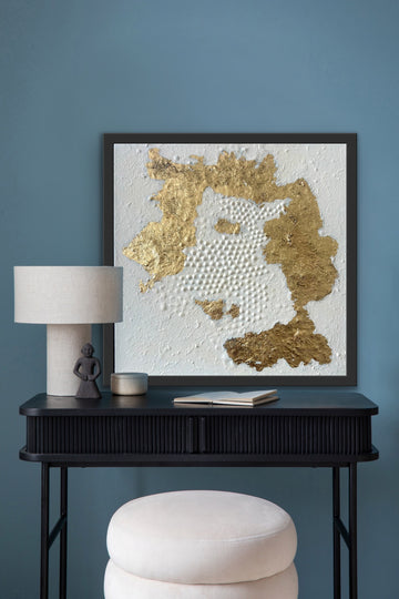 "Gold Map" 33 x 33 cm