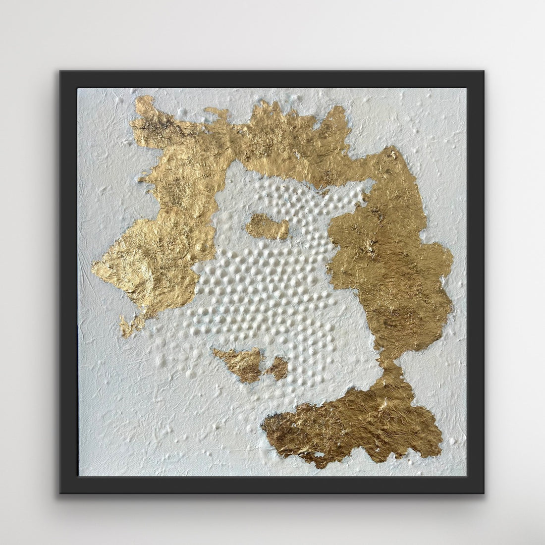 "Gold Map" 33 x 33 cm