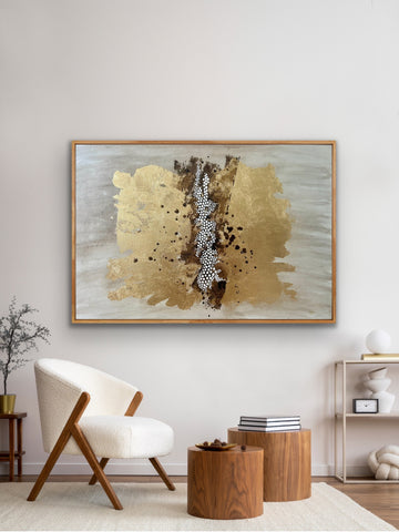 "Tribal Sun" 62 x 92cm