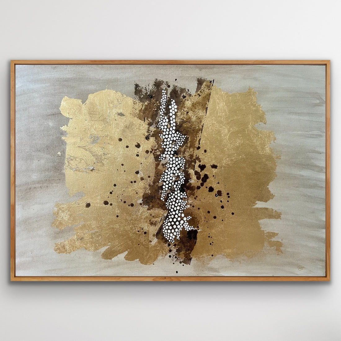 "Tribal Sun" 62 x 92cm