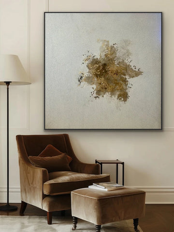 "Saltwater Gold" 122 x 122cm